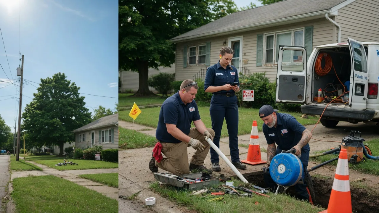 Sewer Line Repair in New Canton, IL near me